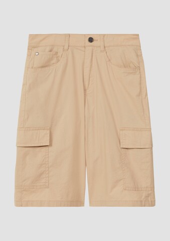 s.Oliver Baggy Broek in Beige: voorkant