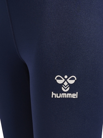 Hummel Skinny Sportsbukser i blå