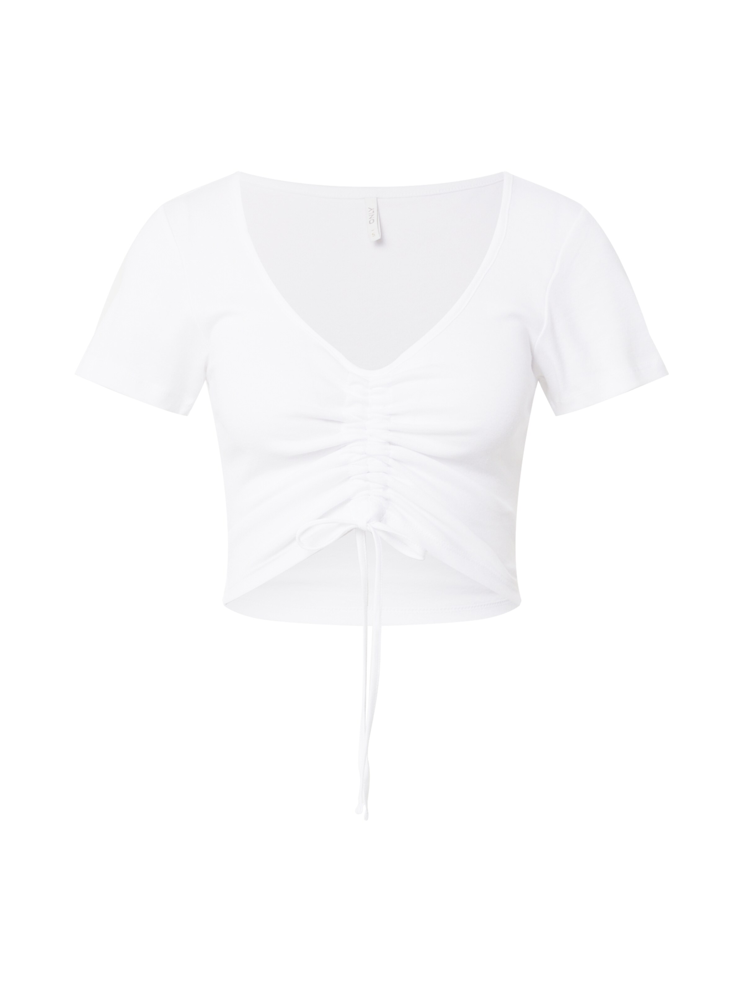 ONLY Μπλουζάκι 'KIKA' σε λευκό, Άποψη προϊόντος