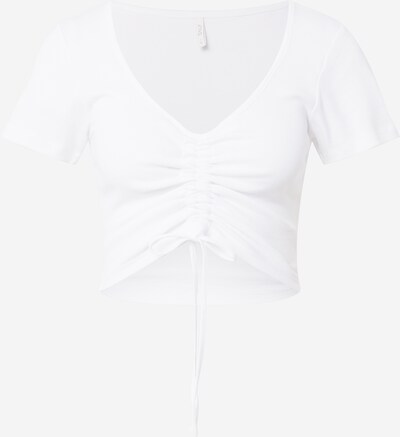 ONLY T-shirt 'KIKA' en blanc, Vue avec produit