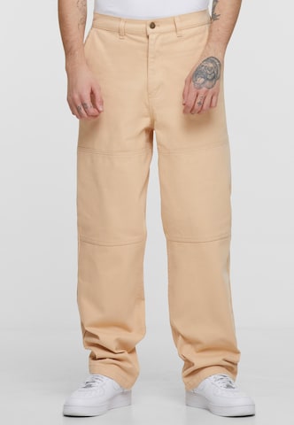 ZOO YORK Regular Chinobukse i beige: forside