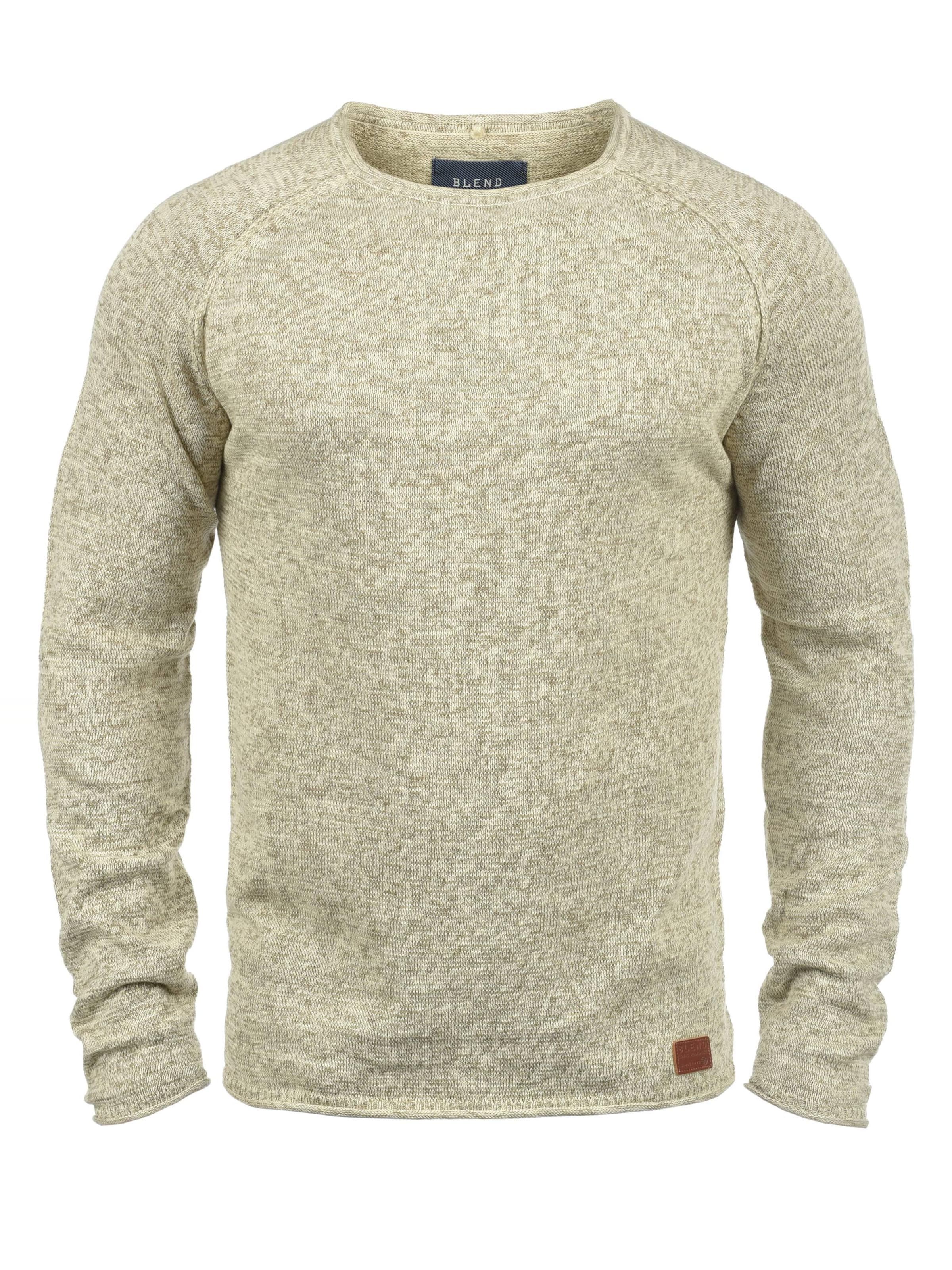BLEND Pullover 'BHDan' in Beige: Vorderseite