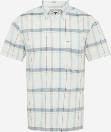 TOMMY HILFIGER - Ajuste regular Camisa en blanco: frente