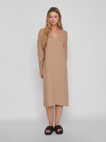 VILA Dress 'Ania' in Beige