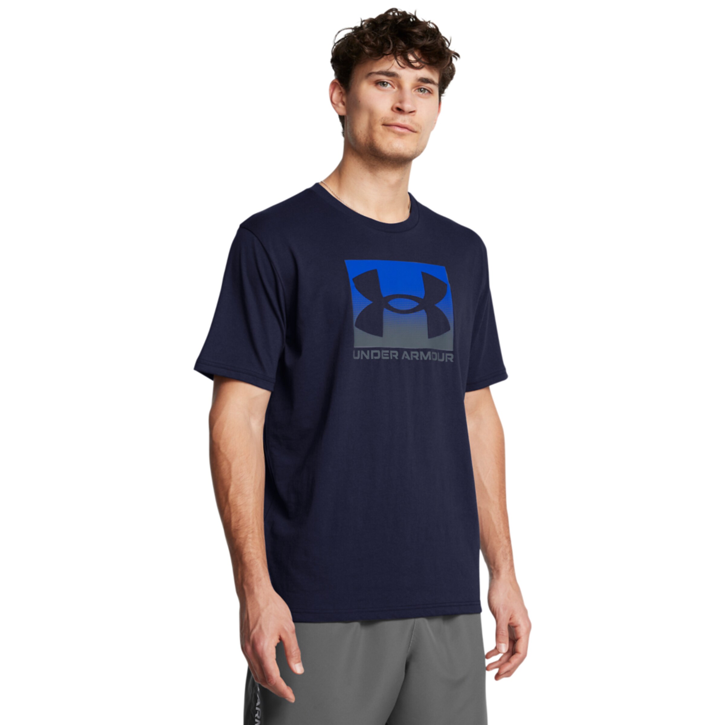 UNDER ARMOUR Performance Shirt in Blue: front