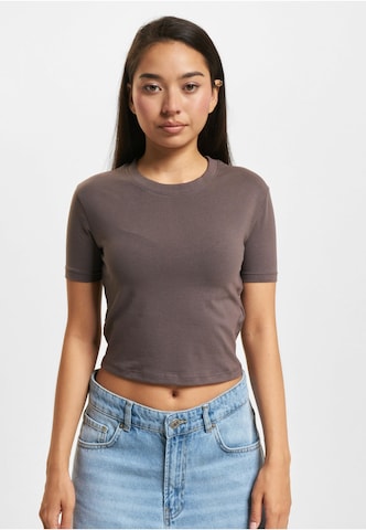 DEF Shirt in Bruin: voorkant