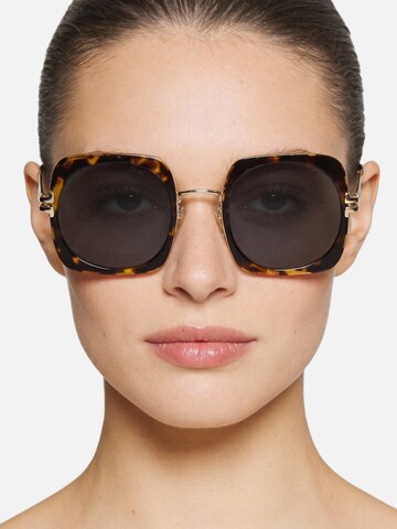 Occhiali da sole 'MJ 1101/S' di Marc Jacobs in marrone: frontale
