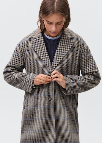 MANGO TEEN Between-Seasons Coat 'Azul' in Grey