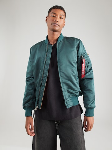 žalia ALPHA INDUSTRIES Demisezoninė striukė 'MA-1 VF 59': priekis