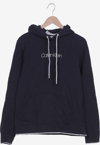 Calvin Klein Sweatshirt & Zip-Up Hoodie in M in Blue: front
