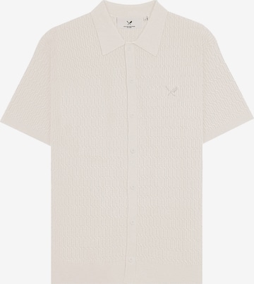 Distorted People - Cárdigan en blanco: frente