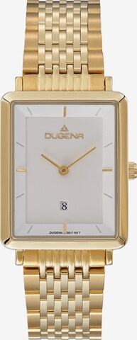 DUGENA Analog Watch in Gold: front