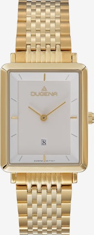 DUGENA Analog Watch in Gold: front