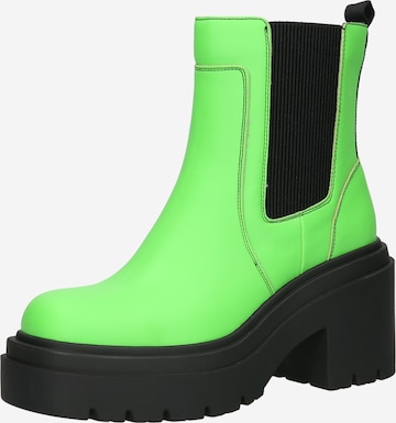 River Island Bootie in Green: front