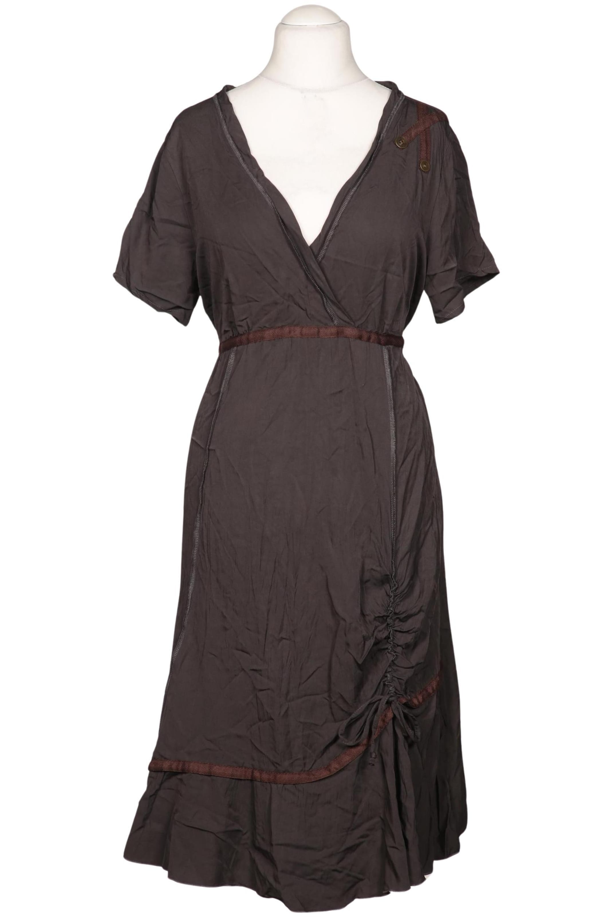 Tamaris Dress in XXXL in Brown: front