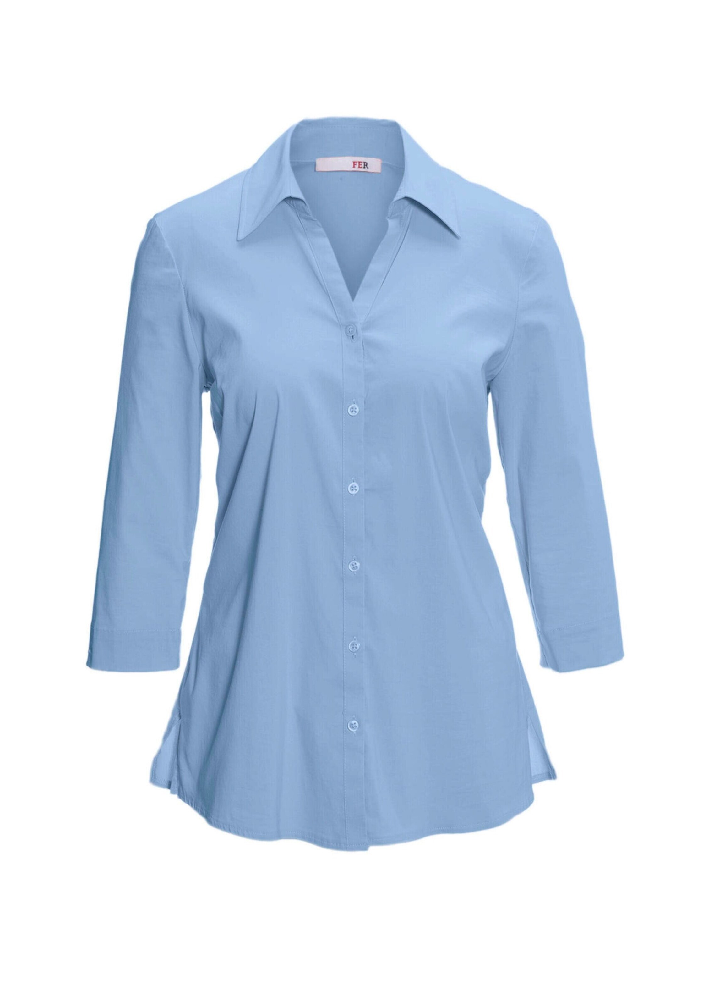 Goldner Blouse in Blue: front
