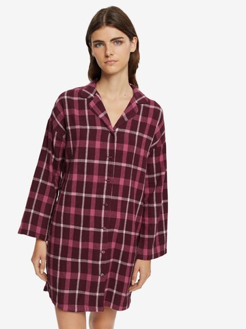 ESPRIT - Camisola de pijama em vermelho: frente