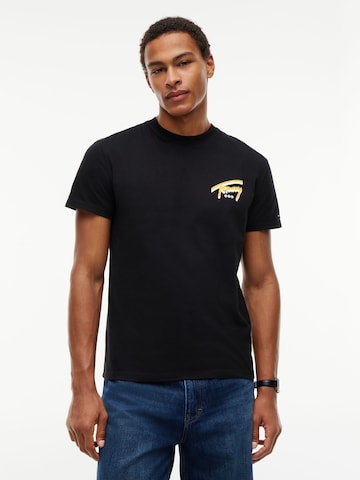 Tommy Jeans Μπλουζάκι σε μαύρο