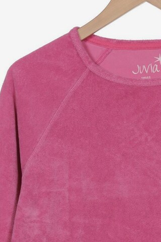 Juvia Sweatshirt & Zip-Up Hoodie in S in Pink
