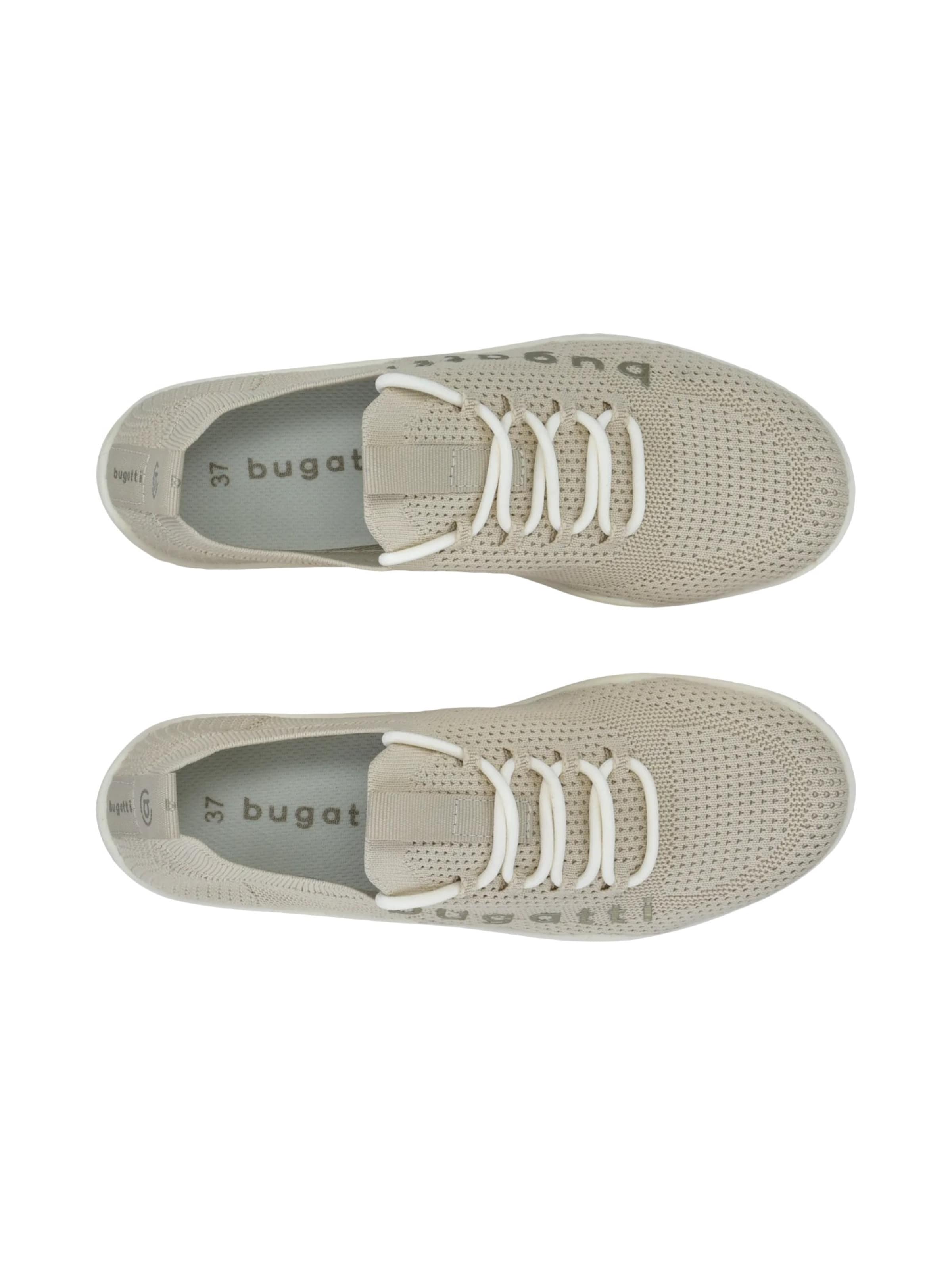 Baskets basses bugatti en beige