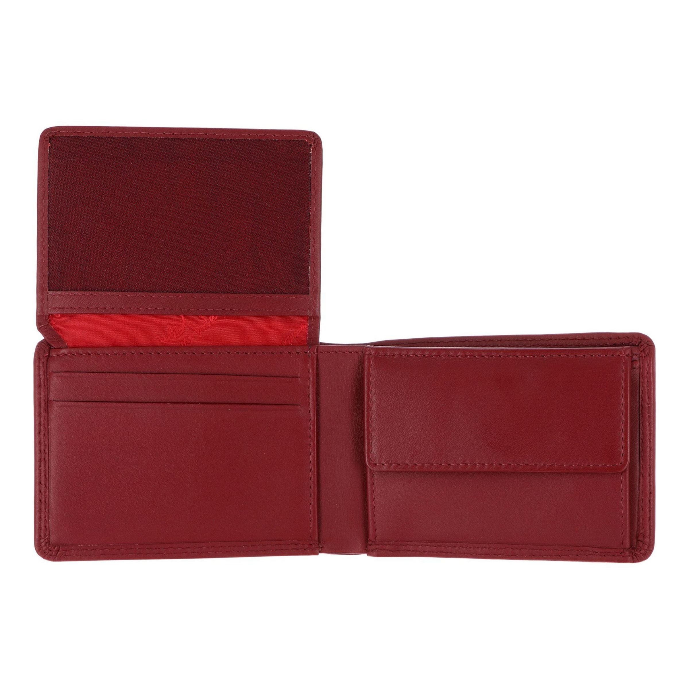 GOLDEN HEAD Portemonnee 'Polo' in Rood