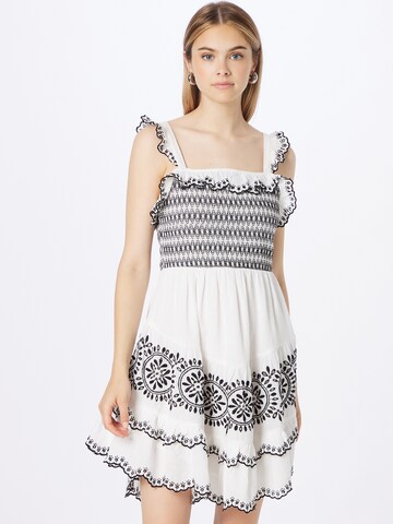 River Island - Vestido em branco: frente