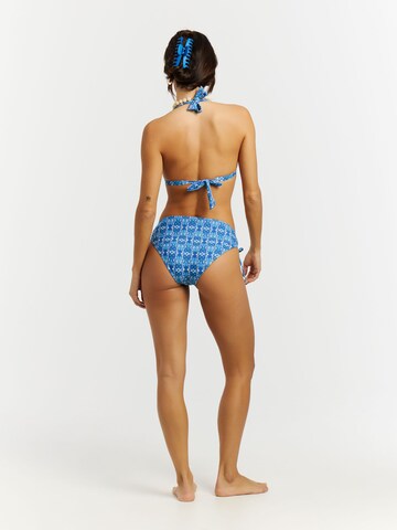 PROTEST Triangel Bikini 'PRTMuscle' in Blauw