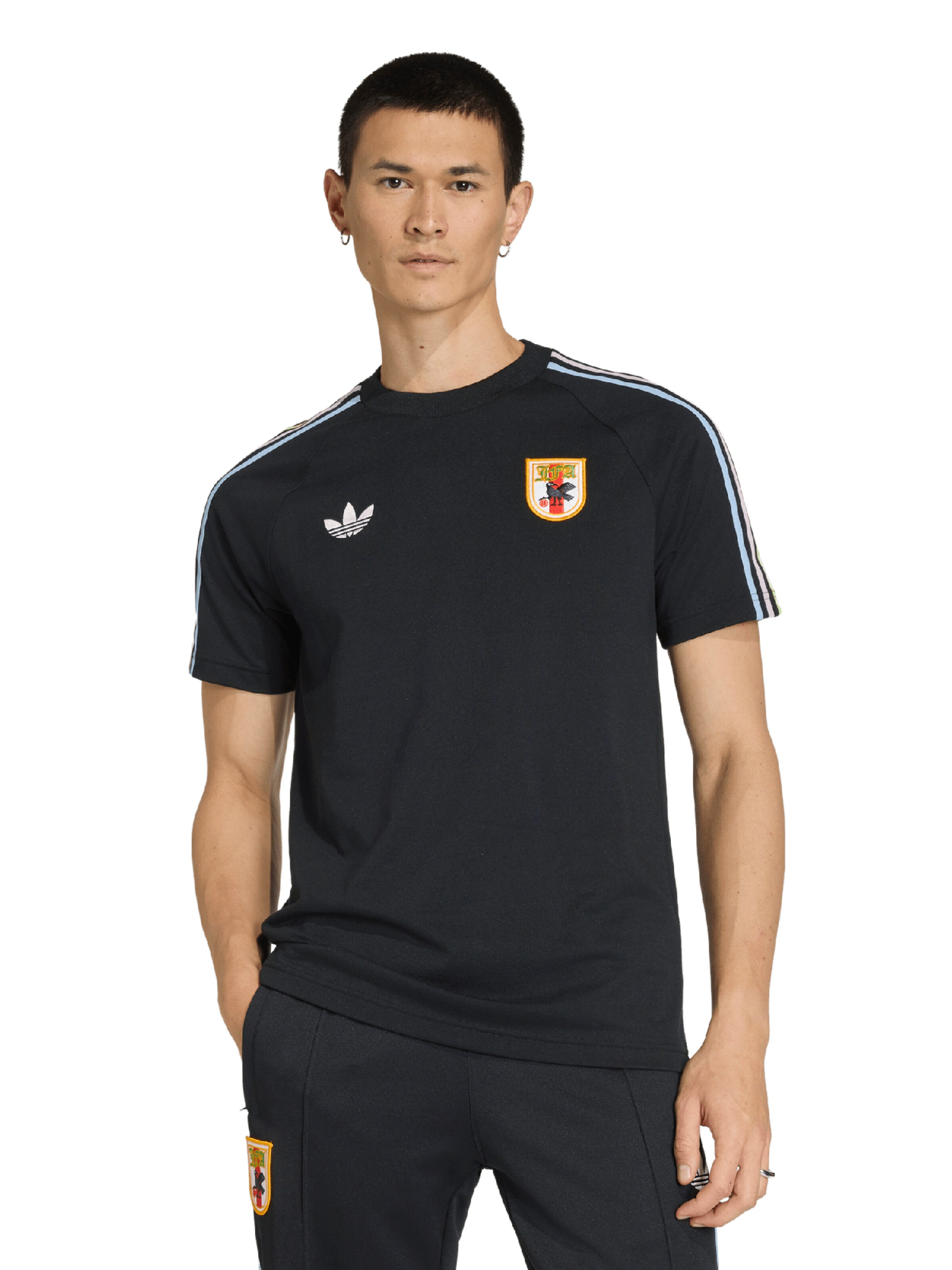 ADIDAS PERFORMANCE Funktionsshirt 'JFA' in Schwarz: Vorderseite