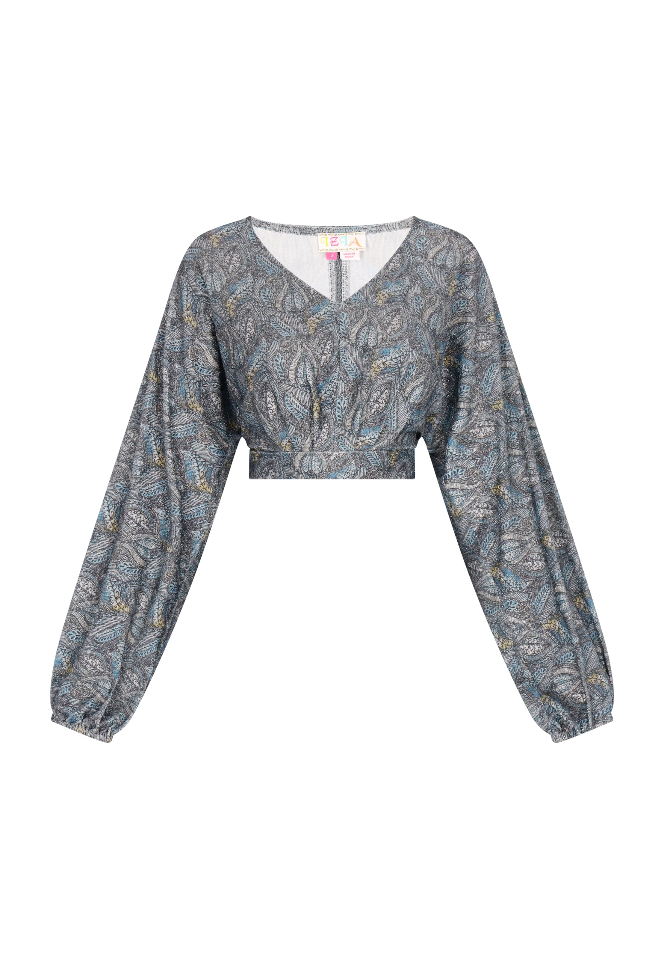 IZIA Μπλουζάκι σε μπλε: μπροστά