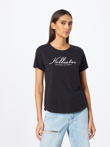 HOLLISTER - Camisa em preto: frente