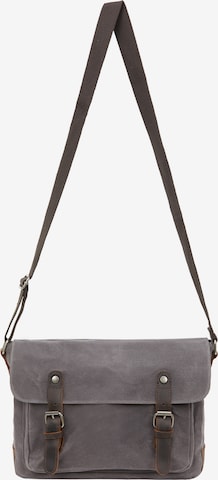 DreiMaster Vintage Torba preko telesa | siva barva: sprednja stran