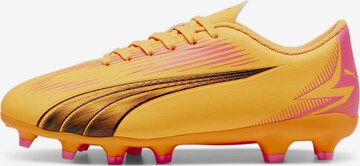 PUMA - Chuteira 'Ultra Play' em amarelo: frente