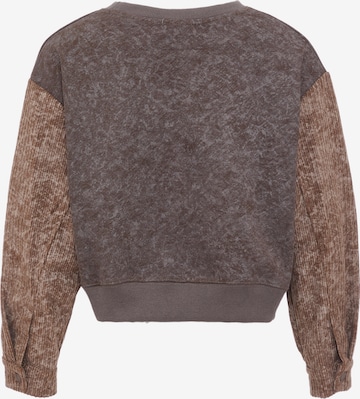 HOMEBASESweater majica - smeđa boja