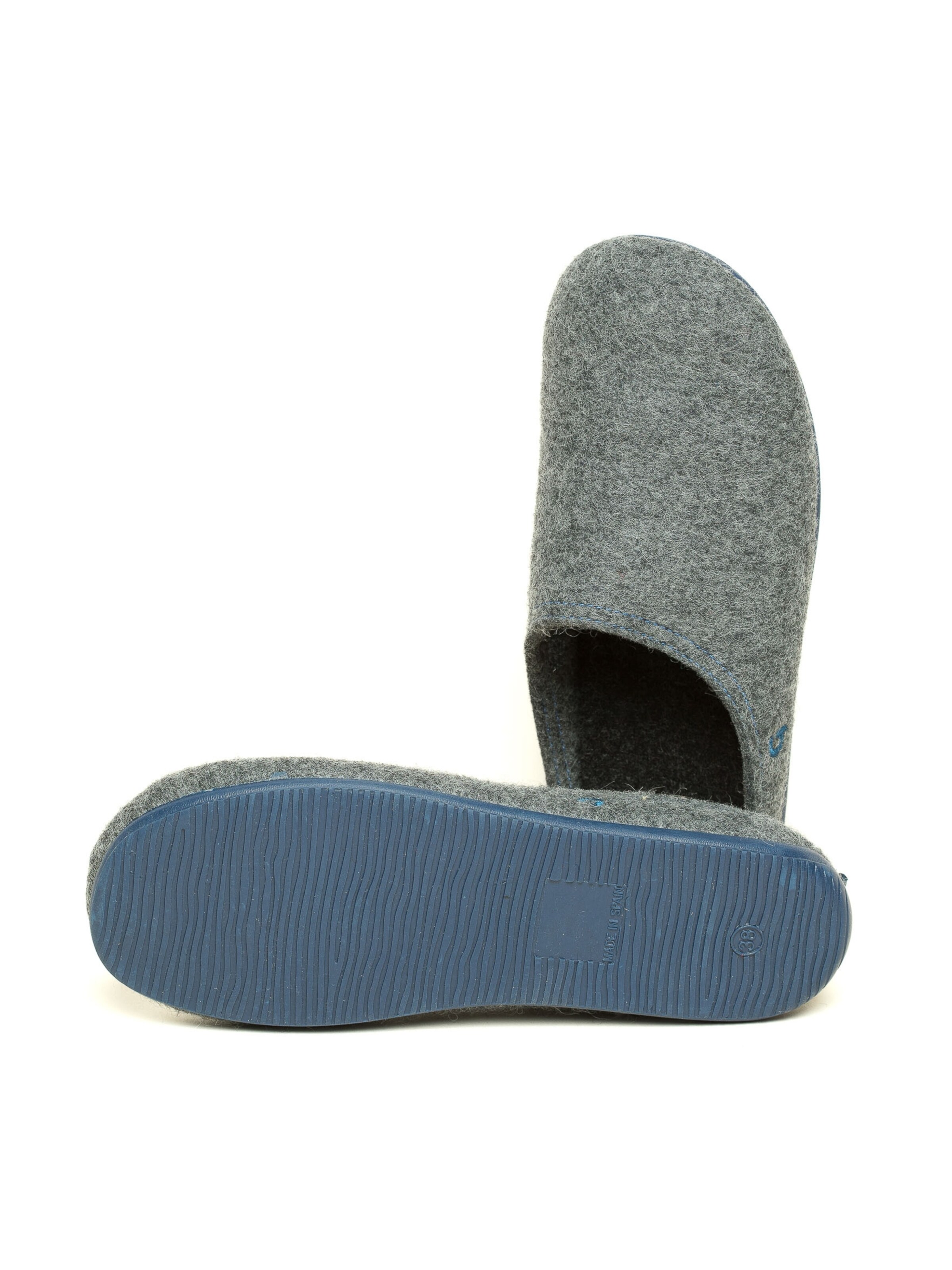 Gottstein Hausschuh 'Filzpantoffel Wool Slide-In'‌ in Grau