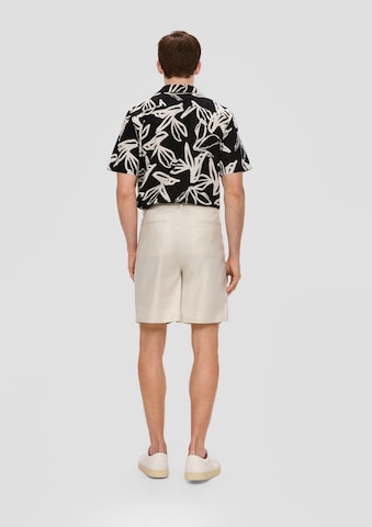 s.Oliver BLACK LABEL Regular Shorts in Weiß
