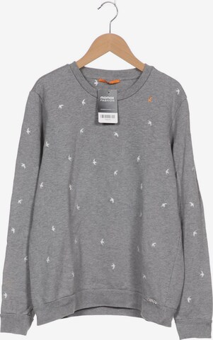 BOSS Sweatshirt & Zip-Up Hoodie in M in Grey: front