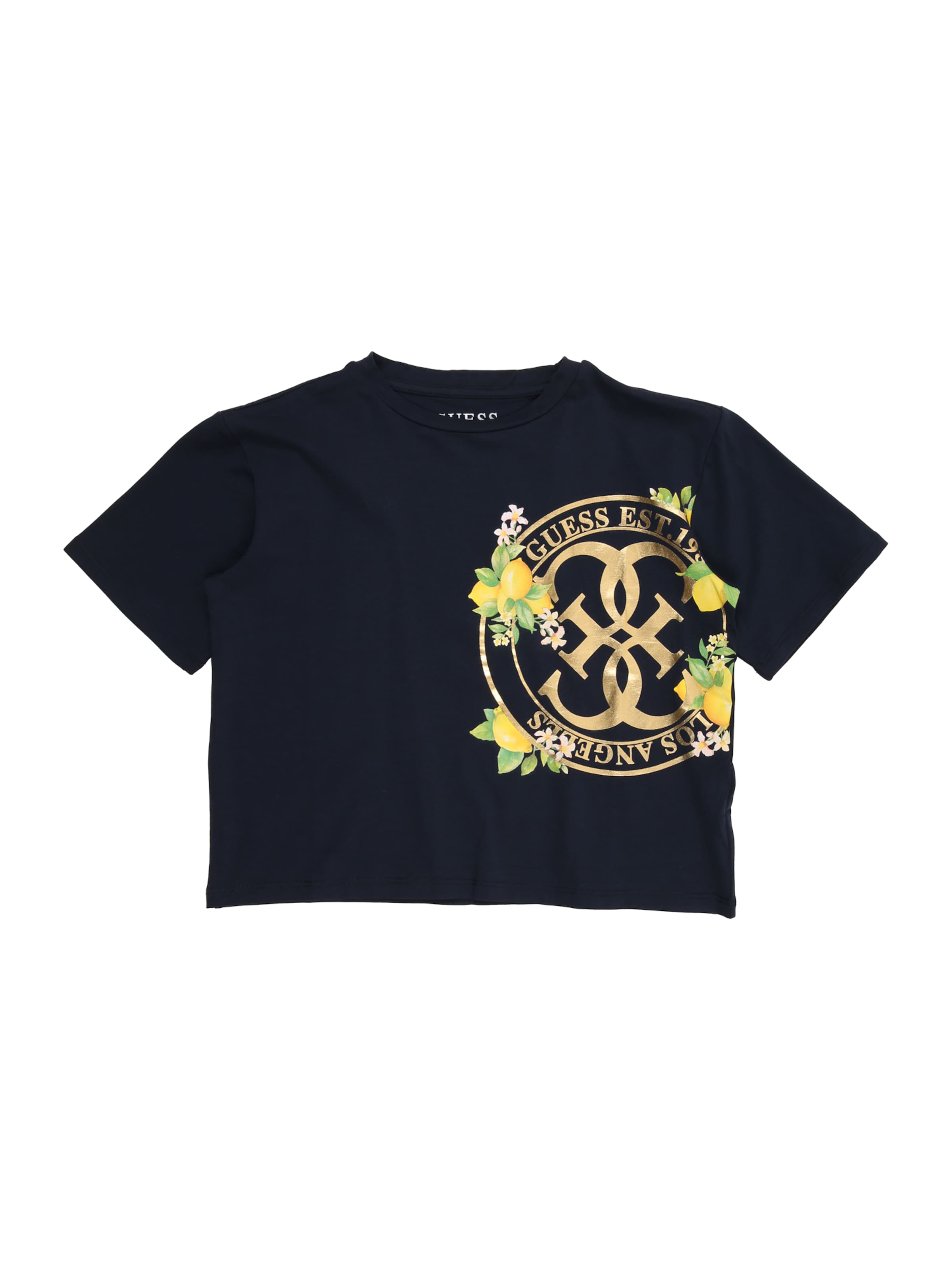 GUESS T-shirt i blå: framsida