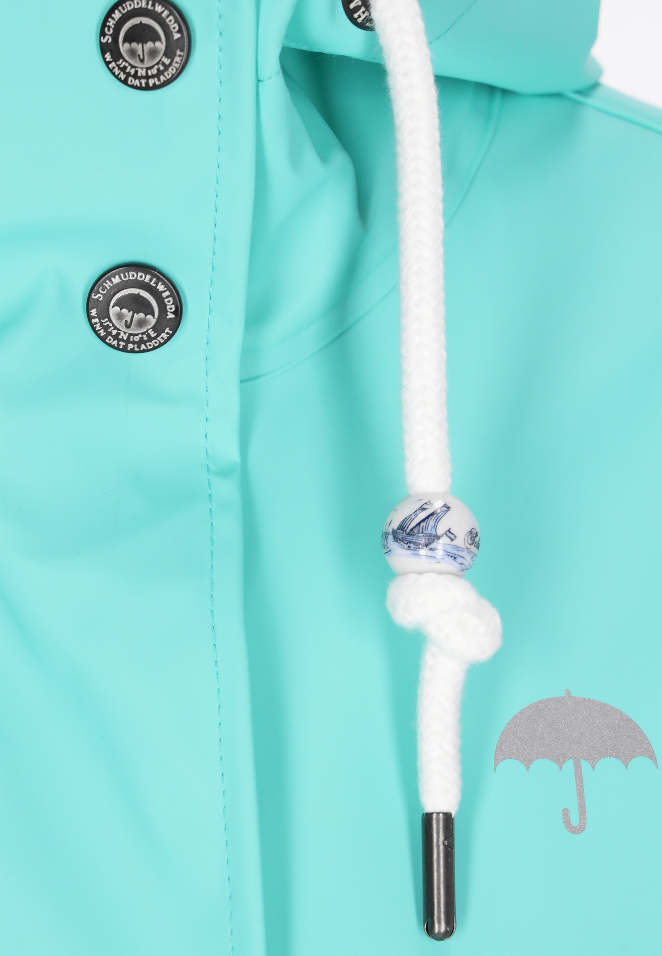 Manteau fonctionnel Schmuddelwedda en vert