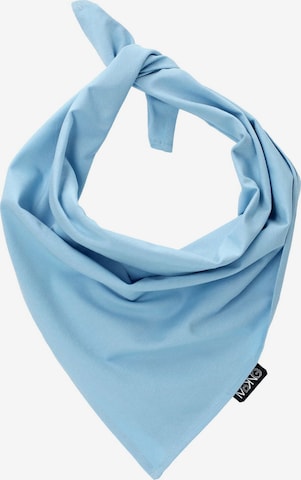 Baby Sweets Shawl in Blue: front
