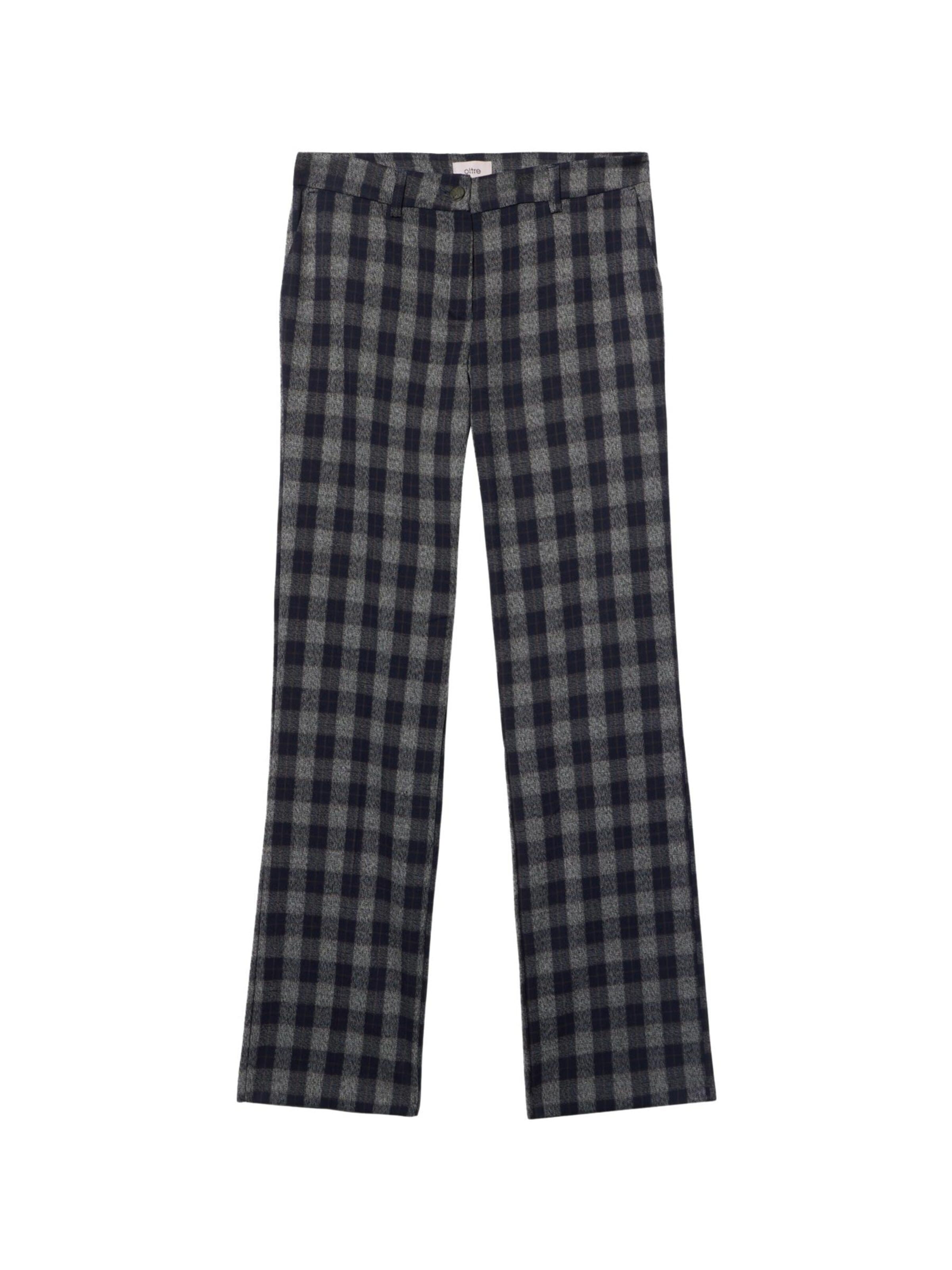 Regular Pantalon oltre en bleu : devant