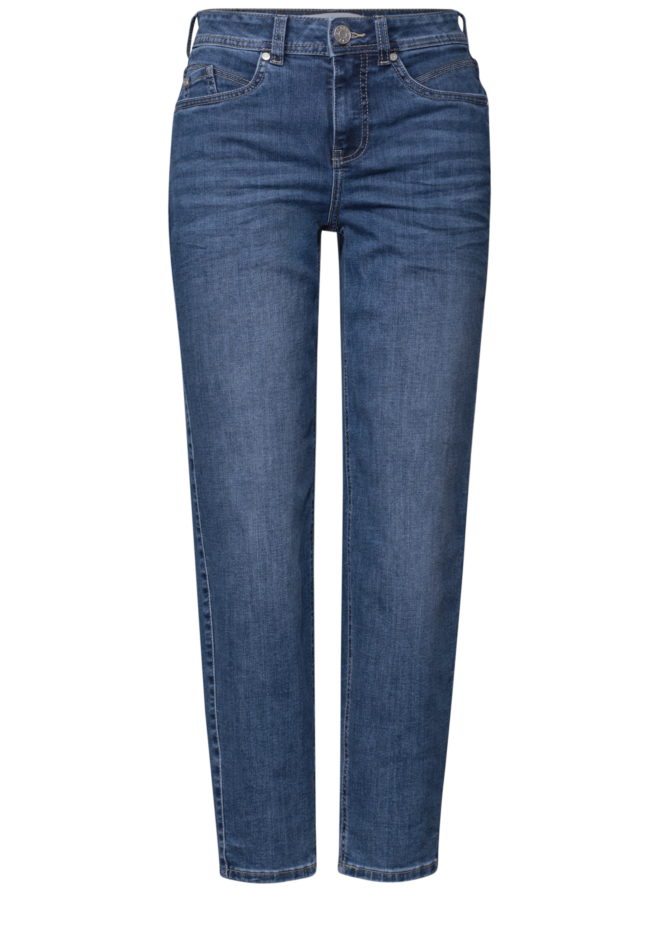 Barrel Jeans di STREET ONE in blu: frontale
