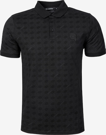 Karl Lagerfeld - Camisa em preto: frente
