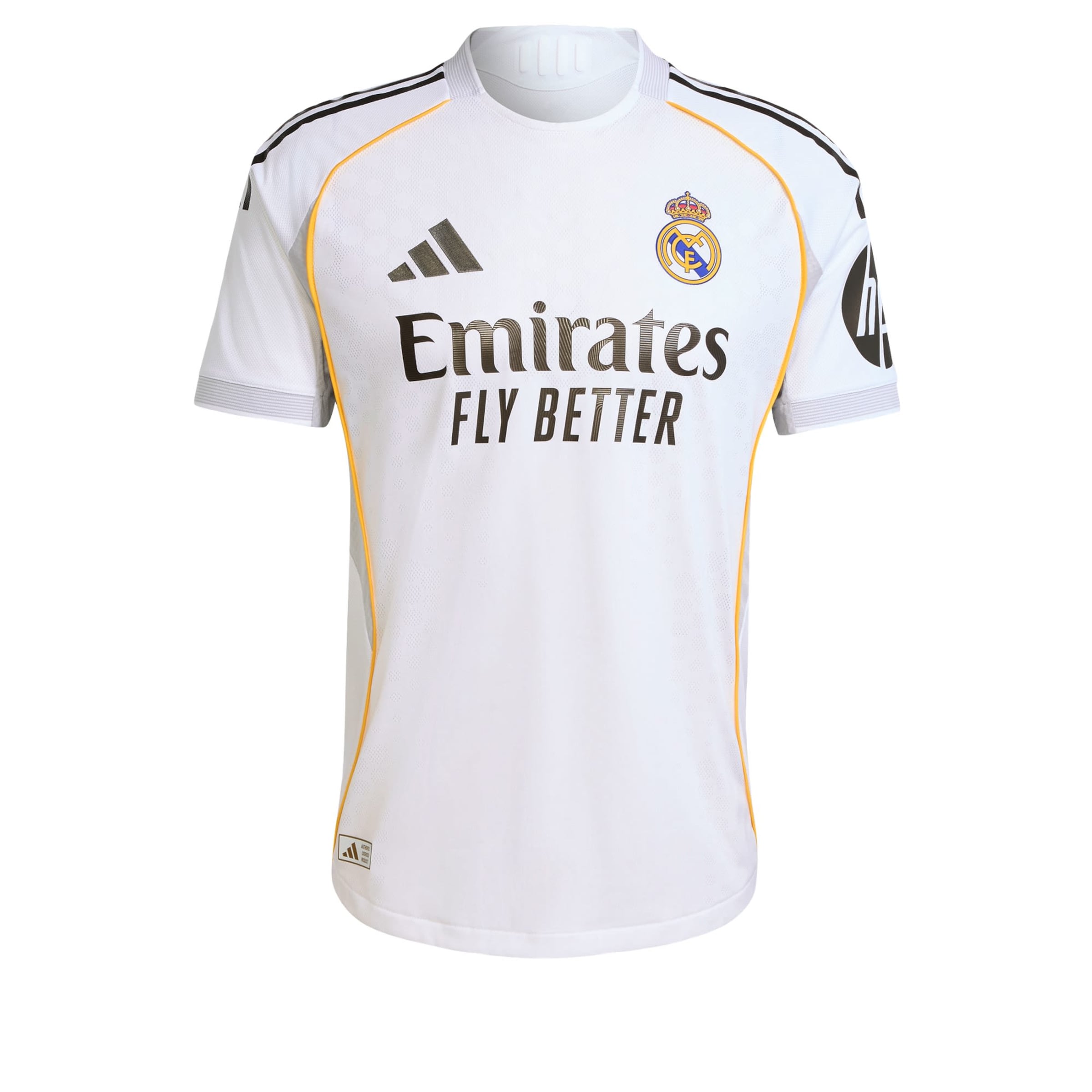 Maillot 'Real Madrid 25/26 Authentic' ADIDAS PERFORMANCE en blanc : devant