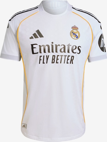 Maillot 'Real Madrid 25/26 Authentic' ADIDAS PERFORMANCE en blanc : devant