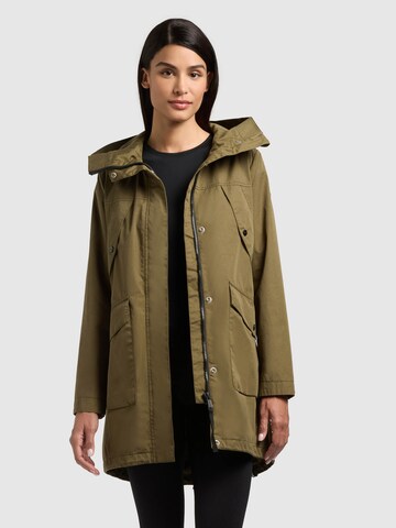 khujo Between-seasons coat 'Agev' in Green