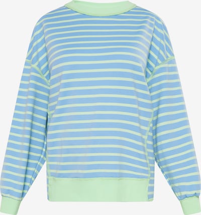 SANIKA Sweater majica u plava / limeta, Pregled proizvoda