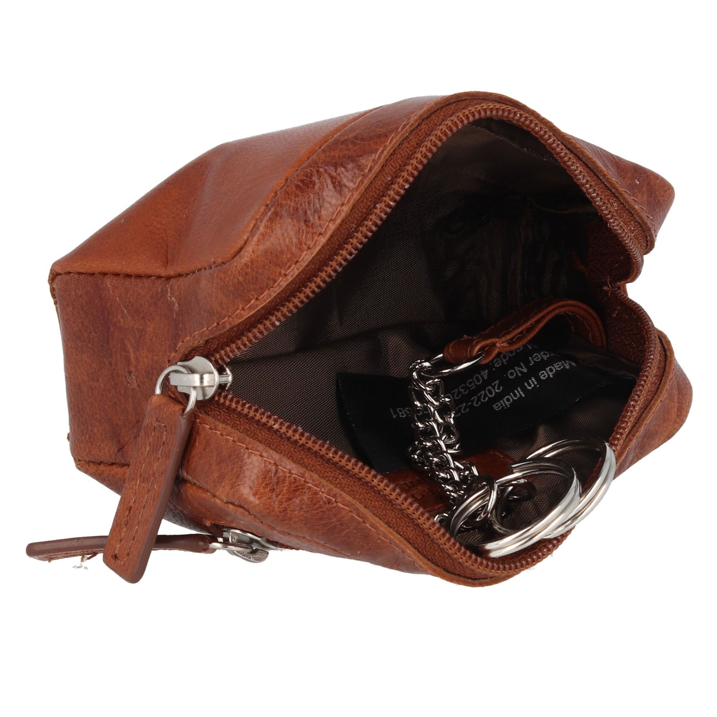 Astuccio 'Donna Aurona' di mano in marrone