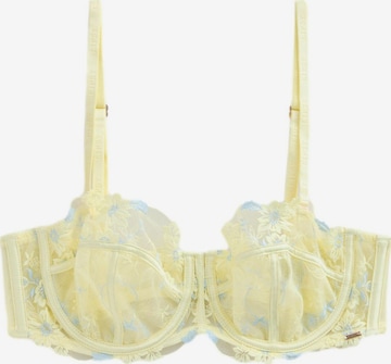 geltona Lipsy Plati Liemenėlė: priekis