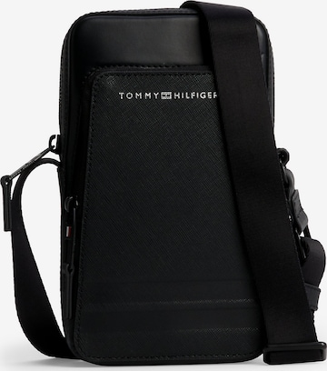 TOMMY HILFIGER Crossbody Bag in Black: front