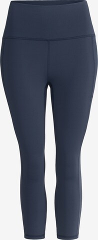 Skinny Pantalon de sport Spyder en bleu : devant